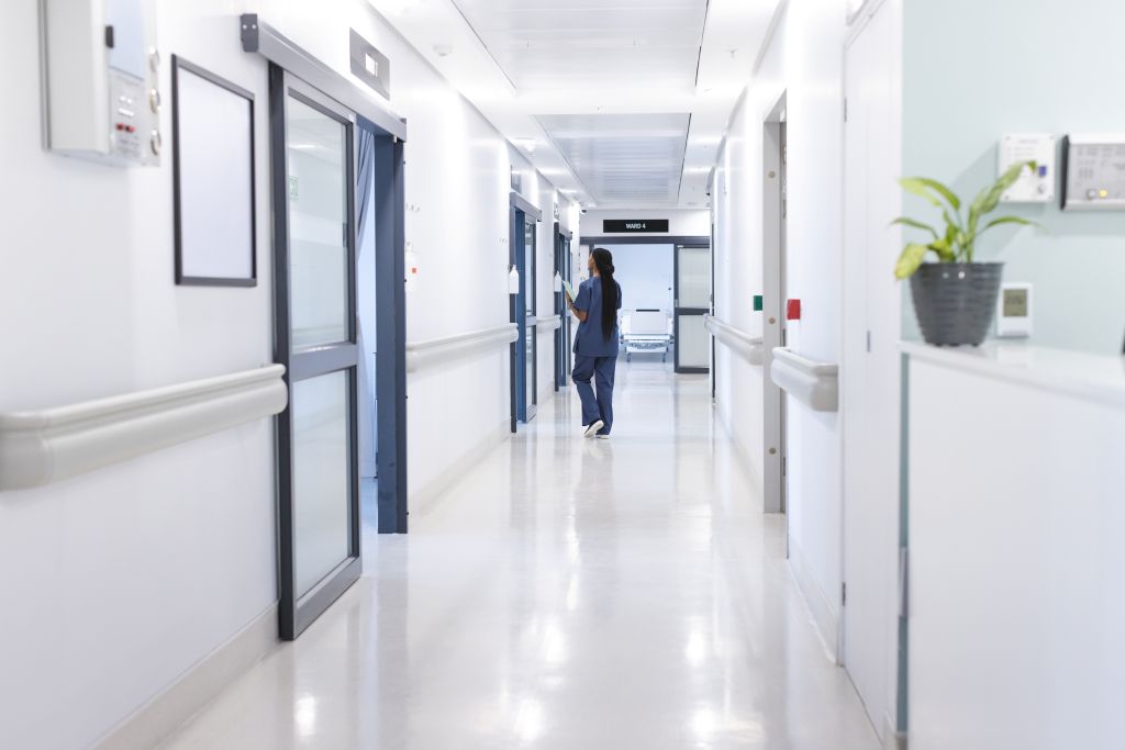 medical floor cleaning services